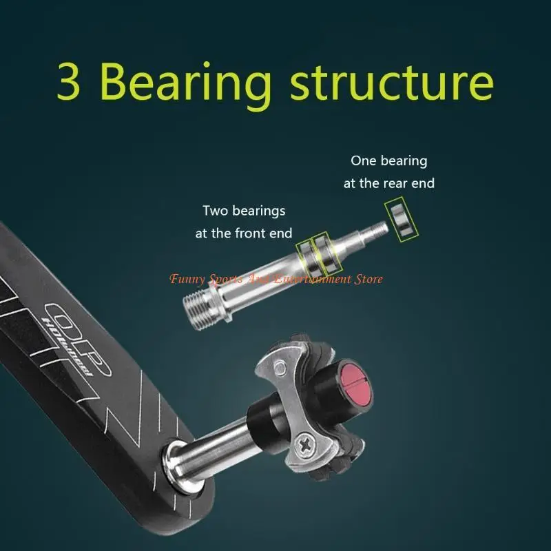 C4DE for Titanium Alloy Ultralight Bike Self-Locking Pedals 3 Sealed Bearing Replacem
C4DE for Titanium Alloy Ultralight Bike Self-Locking Pedals 3 Sealed Bearing Replacem