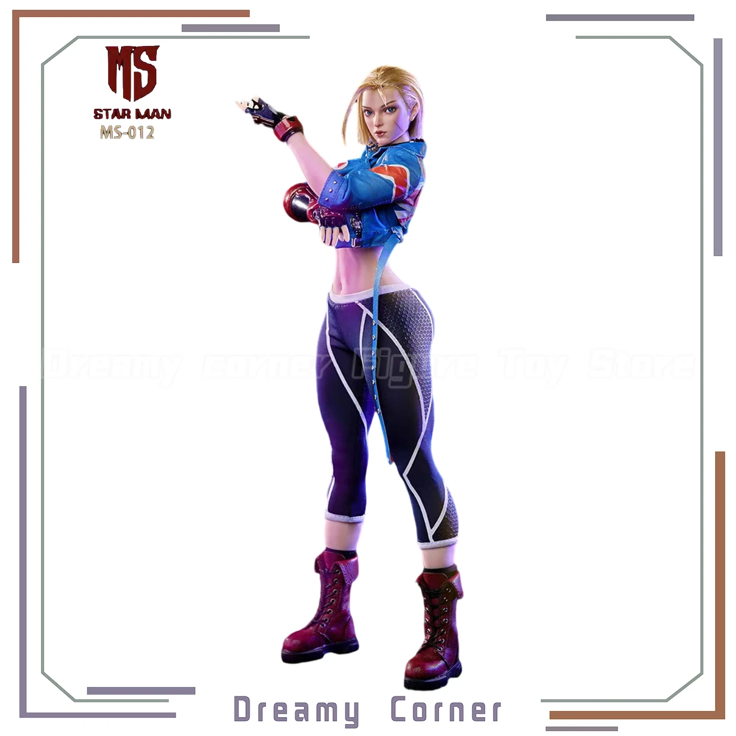 【В наличии】Оригинальный STAR MAN MS-012 Street Fighter Cammy White Female Agent-Blue Bee 1/6 Фигурки Игрушки Модель
【В наличии】Оригинальный STAR MAN MS-012 Street Fighter Cammy White Female Agent-Blue Bee 1/6 Фигурки Игрушки Модель