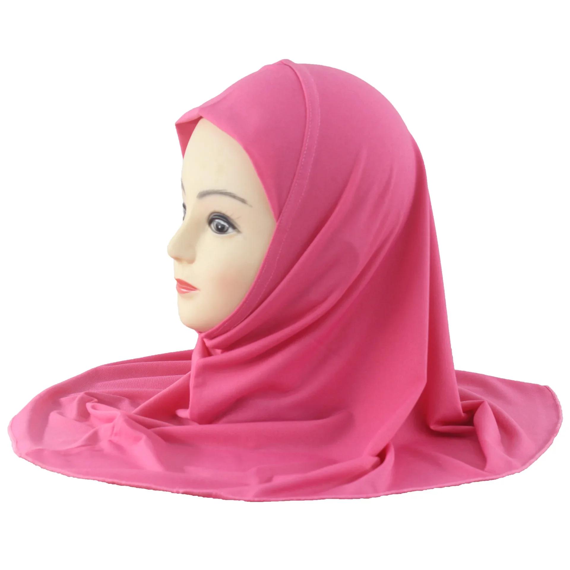 Solid Color Hijab Instant Scarf for 7-12 Years Old Kids Girls Muslim Amira Turban Pull On Ready Made Headscarf Islam Child Wrap
Solid Color Hijab Instant Scarf for 7-12 Years Old Kids Girls Muslim Amira Turban Pull On Ready Made Headscarf Islam Child Wrap