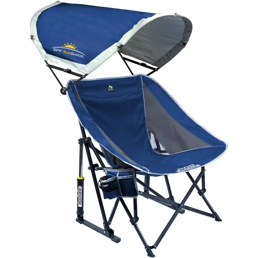 Pod Rocker Outdoor Rocking Chair with SunShade Canopy
Pod Rocker Outdoor Rocking Chair with SunShade Canopy