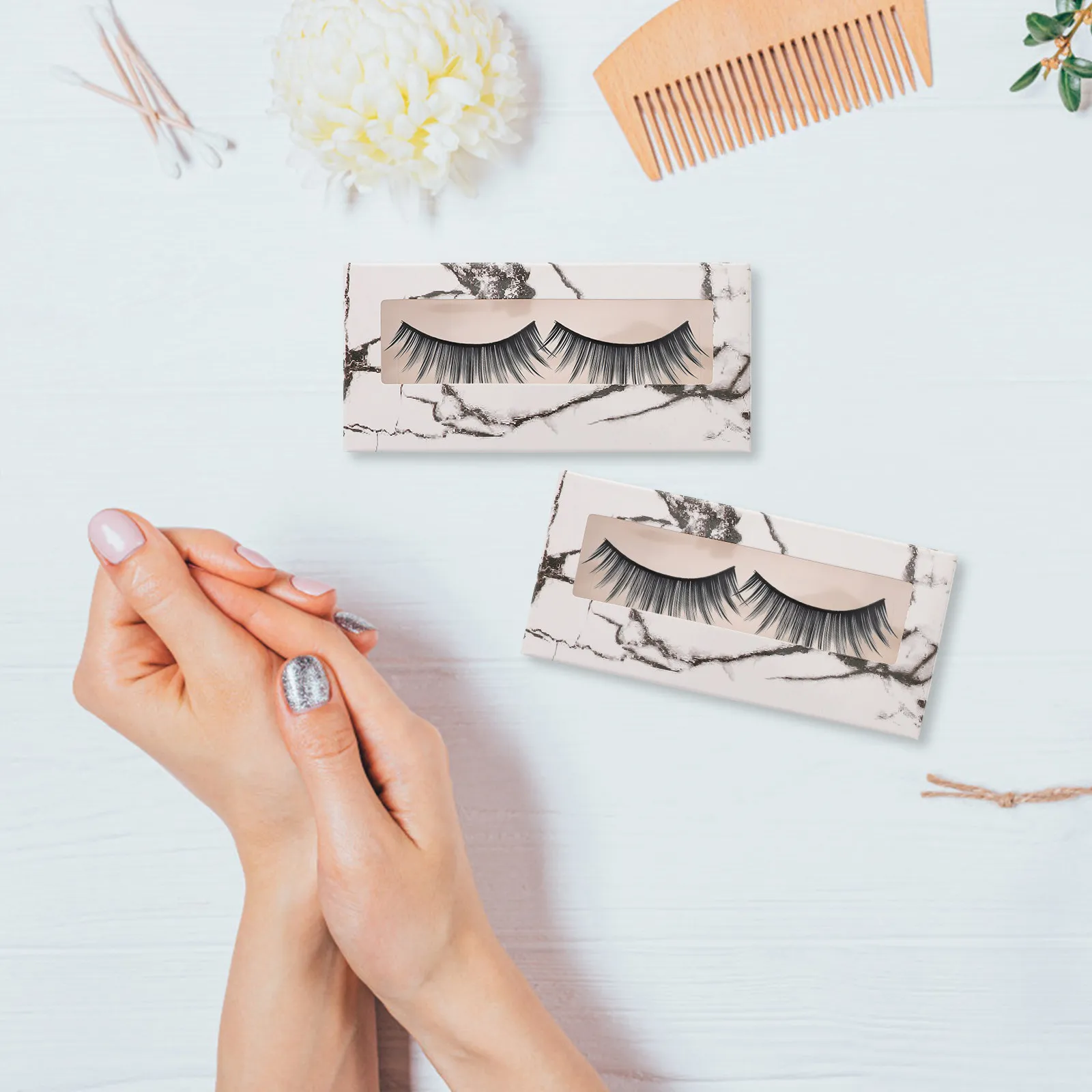 30pcs Eyelash Box Cardboard ganizer Empty Lash Case Storage Travel False Eyelash Paper Durable Sturdy Dust Protection Portable
30pcs Eyelash Box Cardboard ganizer Empty Lash Case Storage Travel False Eyelash Paper Durable Sturdy Dust Protection Portable