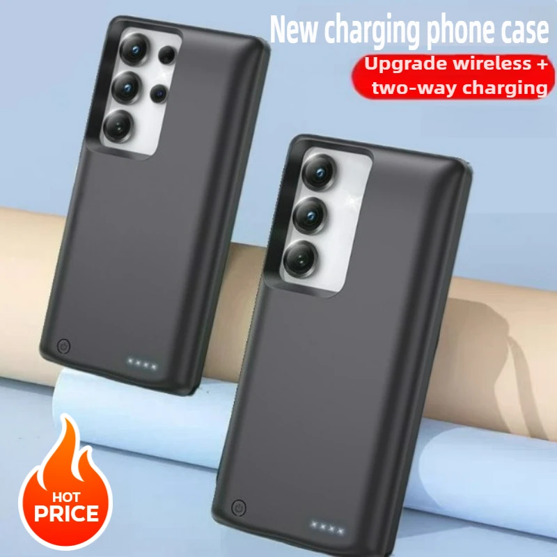 Battery Charger Case For Samsung Galaxy S22 S23 S24 S25 Ultra S25 Plus Power Bank Rechargeable Extended Charging Cover 10000mAh
Battery Charger Case For Samsung Galaxy S22 S23 S24 S25 Ultra S25 Plus Power Bank Rechargeable Extended Charging Cover 10000mAh