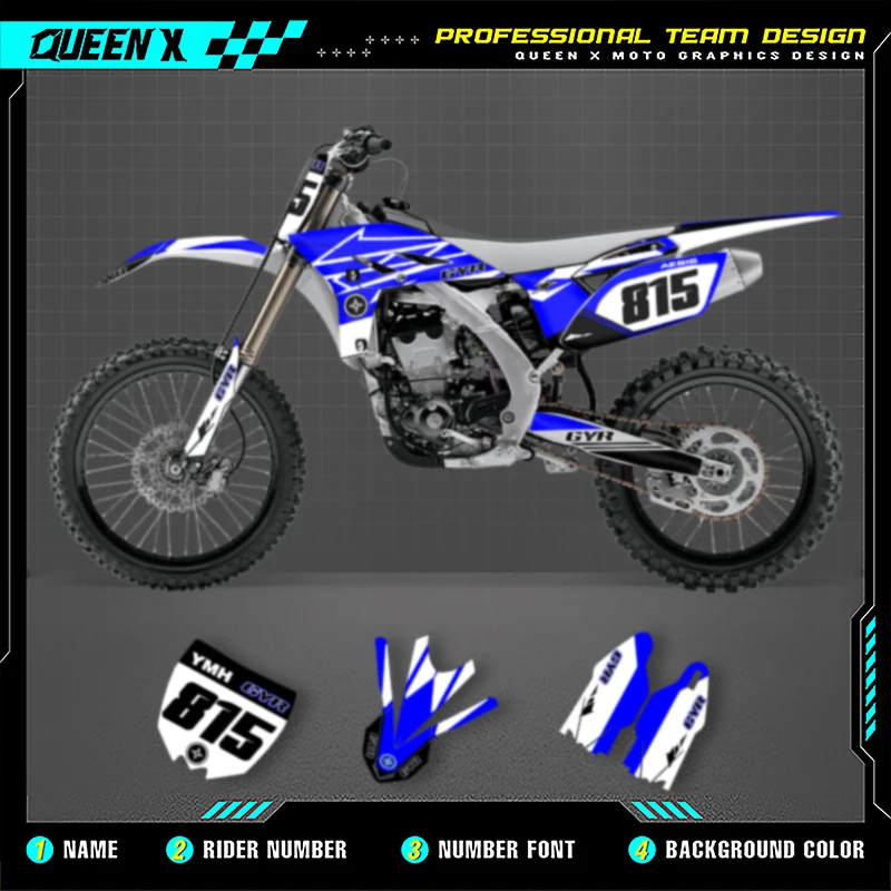 Мотоциклетные графические наклейки QUEEN X MOTO для YAMAHA YZF250 2010 2011 2012 2013, наклейка на мотоцикл для YZ250F 004
Мотоциклетные графические наклейки QUEEN X MOTO для YAMAHA YZF250 2010 2011 2012 2013, наклейка на мотоцикл для YZ250F 004