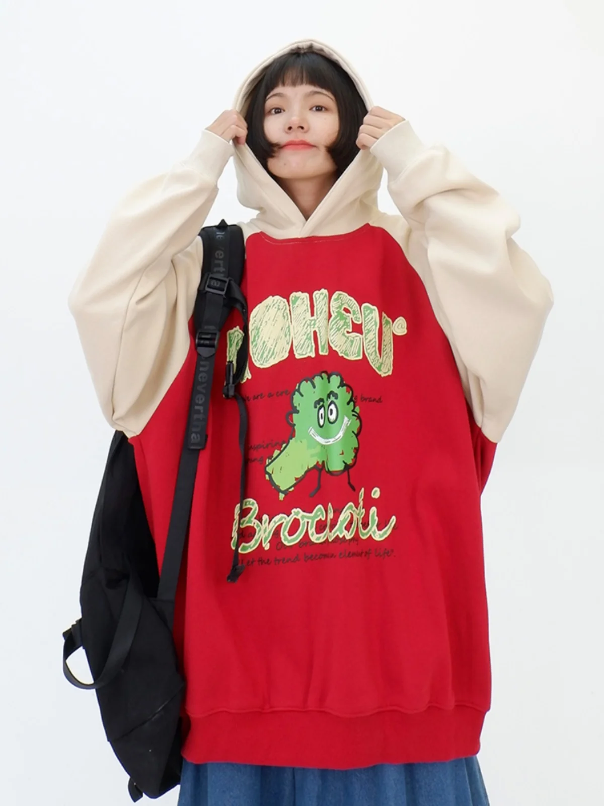 Funny printed plush hooded Sweatshirts for women in autumn Pullovers 2023 loose fitting bf couple raglan top Hoodies
Funny printed plush hooded Sweatshirts for women in autumn Pullovers 2023 loose fitting bf couple raglan top Hoodies