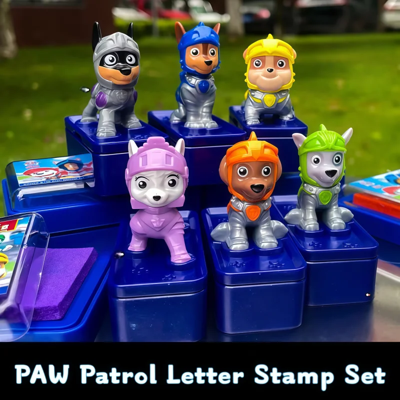 PAW Patrol Chase Skye Marshall Movable Type Printing Stamp Set 60 Letters DIY Toy Figure Model Desktop Decor Collectible Gift
PAW Patrol Chase Skye Marshall Movable Type Printing Stamp Set 60 Letters DIY Toy Figure Model Desktop Decor Collectible Gift