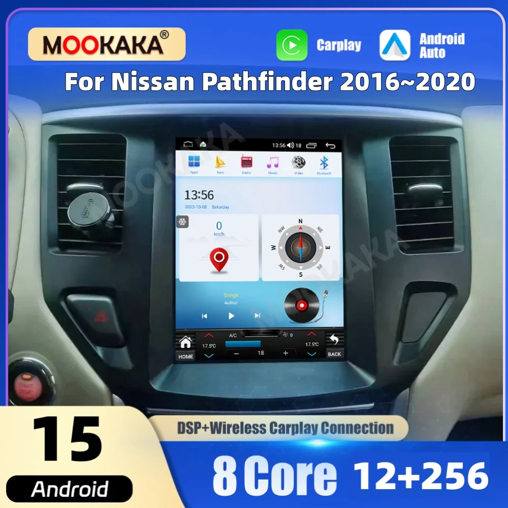 12.1 Inch Android 15 Car Stereo For Nissan Pathfinder 2016-2020 IPS Touch Screen GPS Navigation Wireless CarPlay DSP 4G OEM Fit
12.1 Inch Android 15 Car Stereo For Nissan Pathfinder 2016-2020 IPS Touch Screen GPS Navigation Wireless CarPlay DSP 4G OEM Fit