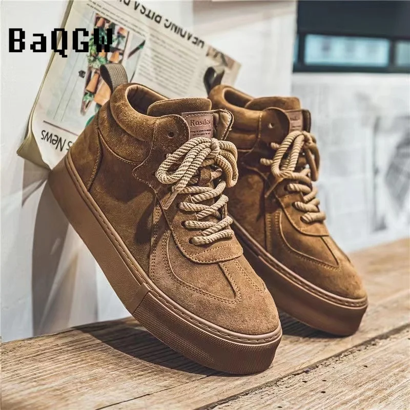 Autumn Winter Platform Canvas Sneakers Men Trendy Casual Canvas Shoes Mens High Top Sneakers Hip Hop Vulcanize Skateboard Shoes
Autumn Winter Platform Canvas Sneakers Men Trendy Casual Canvas Shoes Mens High Top Sneakers Hip Hop Vulcanize Skateboard Shoes