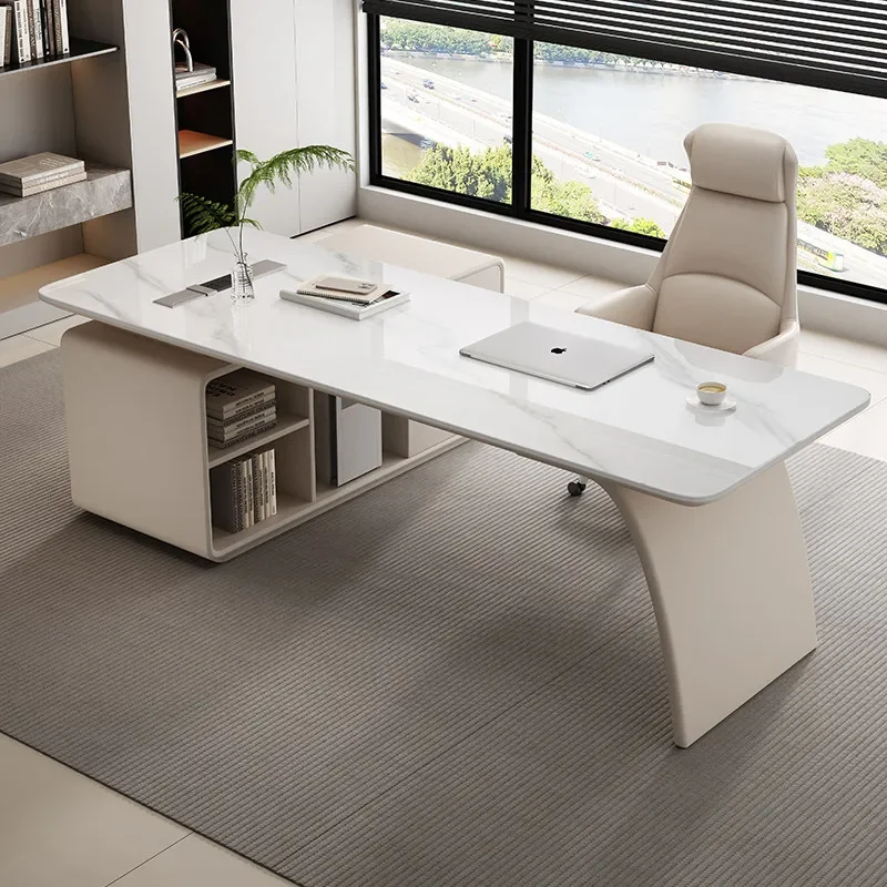 Italian minimalist rock slab corner desk office boss desk home study computer desk medical beauty consultation table
Italian minimalist rock slab corner desk office boss desk home study computer desk medical beauty consultation table