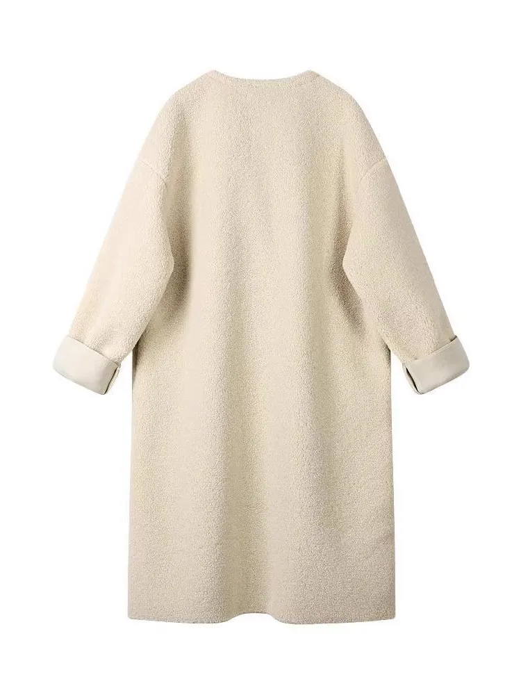 plus Size Women's Korean Sle Lazy eepskin Leather Coat Spring New Medium Length Inteated Fur Jaet Young Women's Faion
plus Size Women's Korean Sle Lazy eepskin Leather Coat Spring New Medium Length Inteated Fur Jaet Young Women's Faion