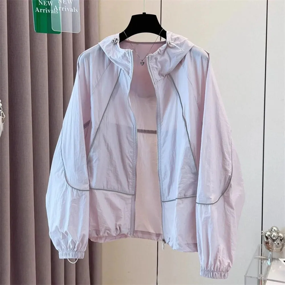 2026 New Breathable Sunscreen Women Summer Thin Coat Loose Joker Sun-Protective Clothing Air Conditioning Cardigan Jacket Female
2026 New Breathable Sunscreen Women Summer Thin Coat Loose Joker Sun-Protective Clothing Air Conditioning Cardigan Jacket Female