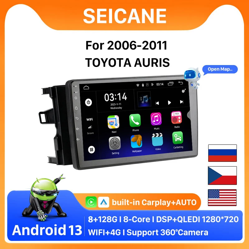 2Din Android 13 Car Radio For 2006 2007 2008 2009-2011 TOYOTA AURIS 4G GPS Navigation Carplay Audio Stereo Multimedia autoradio
2Din Android 13 Car Radio For 2006 2007 2008 2009-2011 TOYOTA AURIS 4G GPS Navigation Carplay Audio Stereo Multimedia autoradio