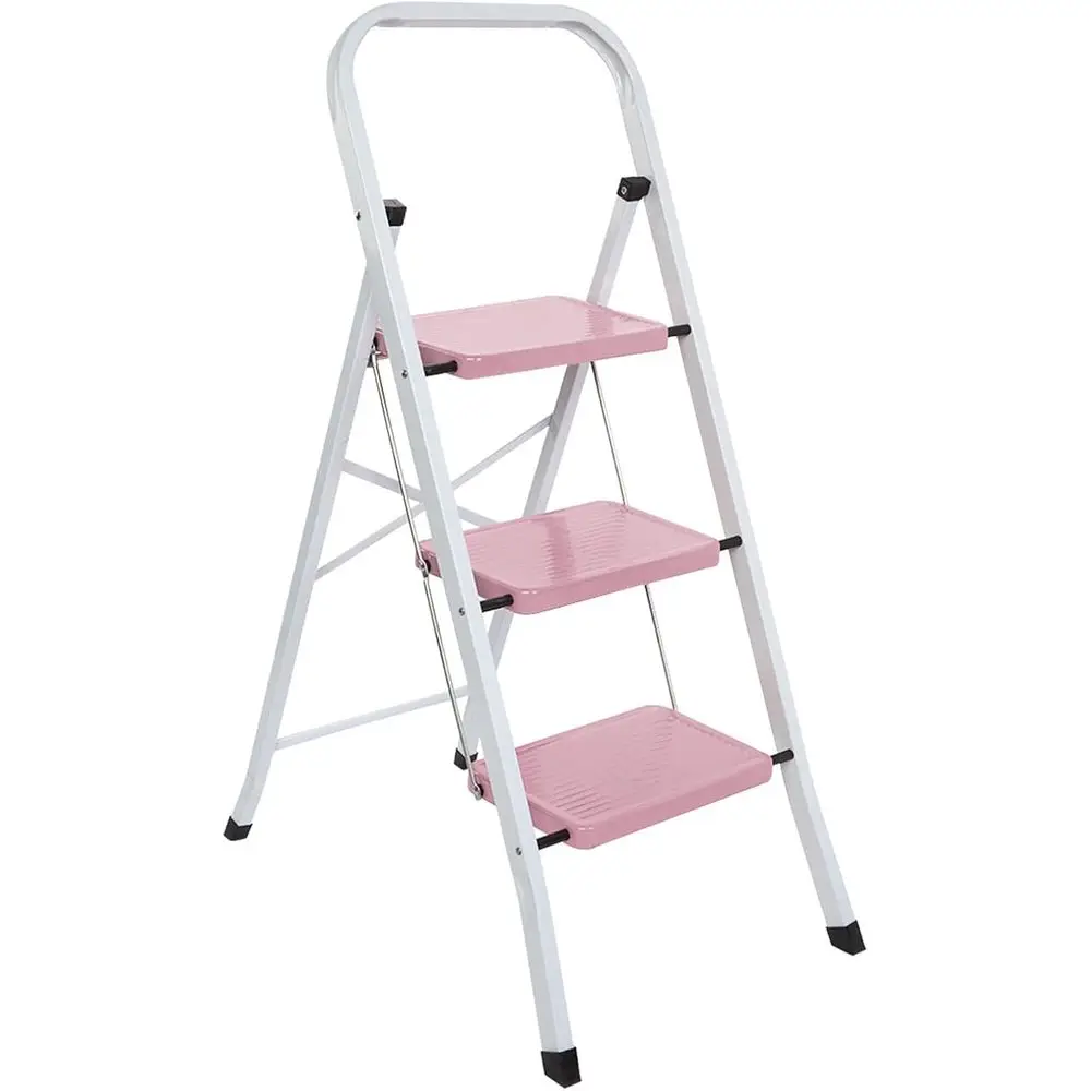 Lightweight Collapsible Step Stool with Grip, Anti-Slip Treads, Portable for Home, Kitchen, Office, Supports up to 350lbs
Lightweight Collapsible Step Stool with Grip, Anti-Slip Treads, Portable for Home, Kitchen, Office, Supports up to 350lbs