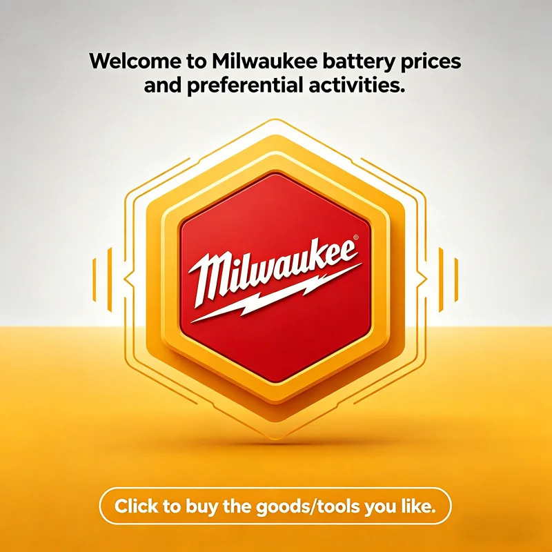 100% Original Milwaukee M18 18V 6.0Ah lithium ion Battery, High Power And long life, Suitable for M18 Cordless Series Power Tool
100% Original Milwaukee M18 18V 6.0Ah lithium ion Battery, High Power And long life, Suitable for M18 Cordless Series Power Tool