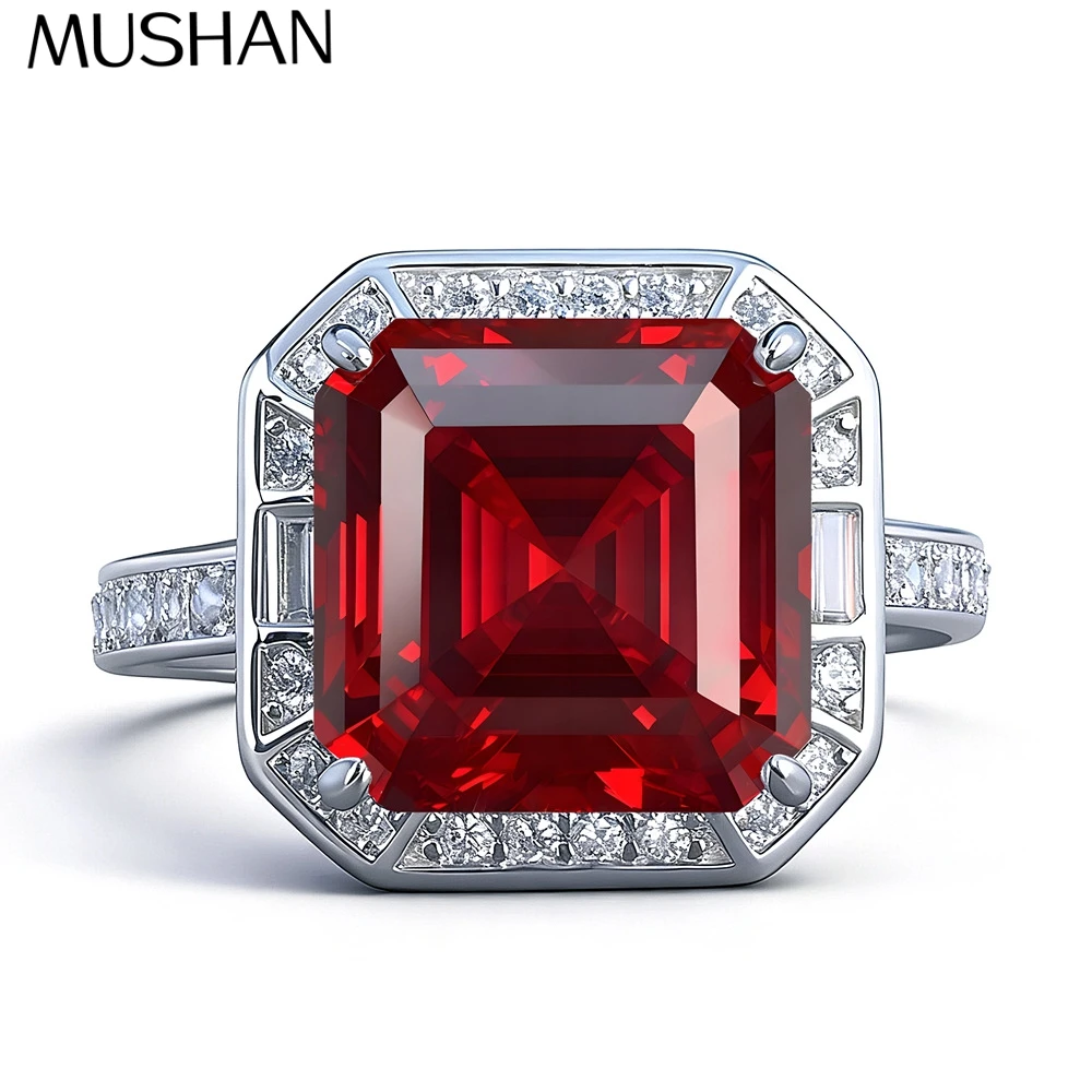 MuShan Jewelry 925 Sterling Silver Ring Wedding Band High Carbon Diamond Birthday Gift Bridesmaid Gift Women Rings Fine Jewelry
MuShan Jewelry 925 Sterling Silver Ring Wedding Band High Carbon Diamond Birthday Gift Bridesmaid Gift Women Rings Fine Jewelry