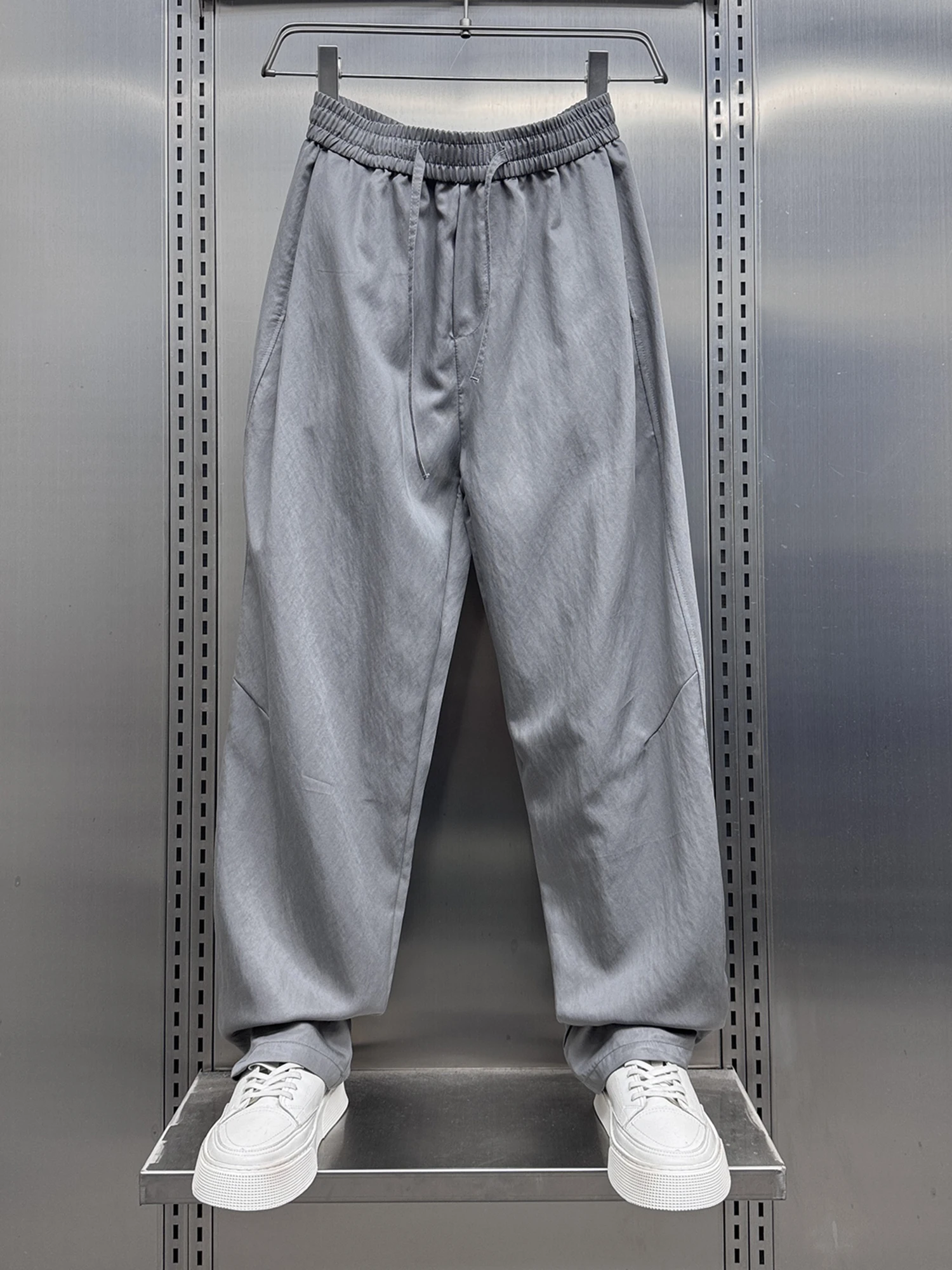 Men's Casual Trousers Summer New Sle Loose Drape Pure Color Patchwork Sport Harlan Straight Leg Pants Youth Active Sle
Men's Casual Trousers Summer New Sle Loose Drape Pure Color Patchwork Sport Harlan Straight Leg Pants Youth Active Sle