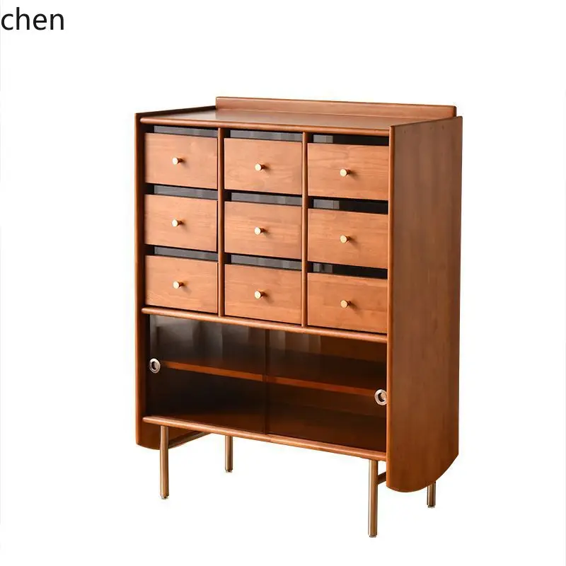 Retro Chest of Drawers Storage Simple Sideboard Wall-Mounted Bookshelf Storage Rack Side Cabinet Storage
Retro Chest of Drawers Storage Simple Sideboard Wall-Mounted Bookshelf Storage Rack Side Cabinet Storage
