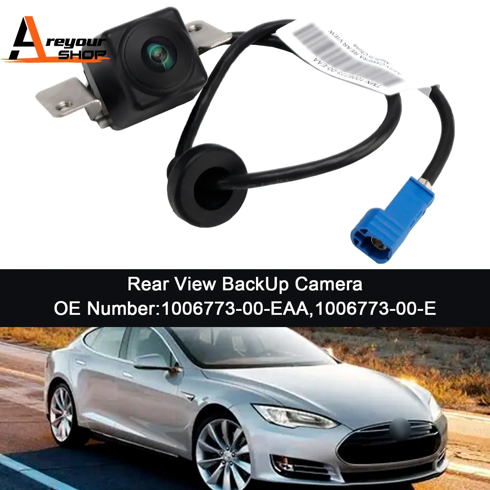 Rear View BackUp Camera 1006773-00-EAA for Tesla Model S 60d 75d 2012 2013 2014 2015 2016 2017 2018
Rear View BackUp Camera 1006773-00-EAA for Tesla Model S 60d 75d 2012 2013 2014 2015 2016 2017 2018
