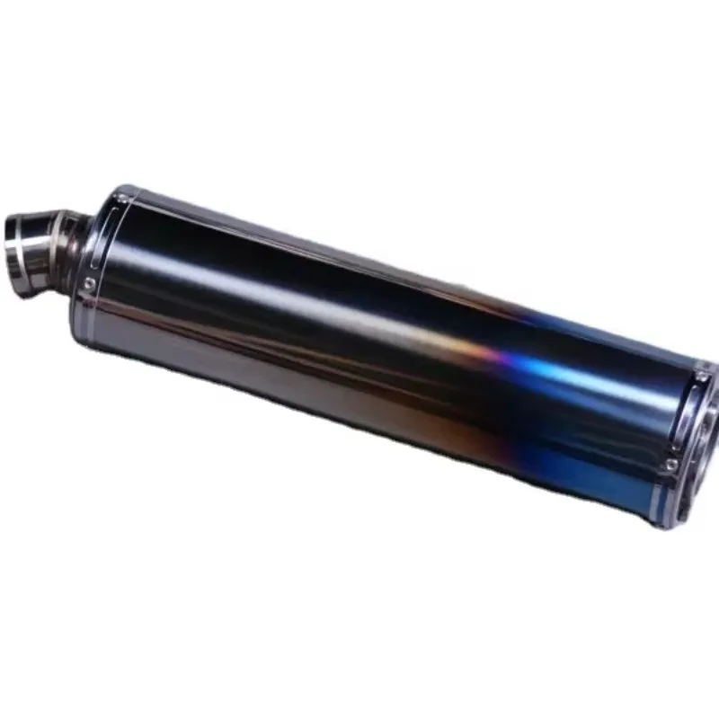 STLF Round Shape Titanium Universal Motorcycle Exhaust Modified Muffler Pipe for Most Motorcycles SC Exhaust
STLF Round Shape Titanium Universal Motorcycle Exhaust Modified Muffler Pipe for Most Motorcycles SC Exhaust