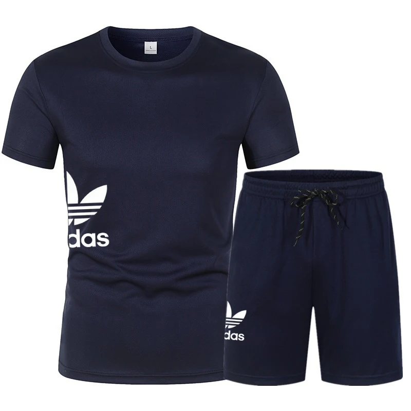 Comfortable and breathable men's summer fashion trend casual sports two-piece set 2026 short sleeved T-shirt+shorts set
Comfortable and breathable men's summer fashion trend casual sports two-piece set 2026 short sleeved T-shirt+shorts set