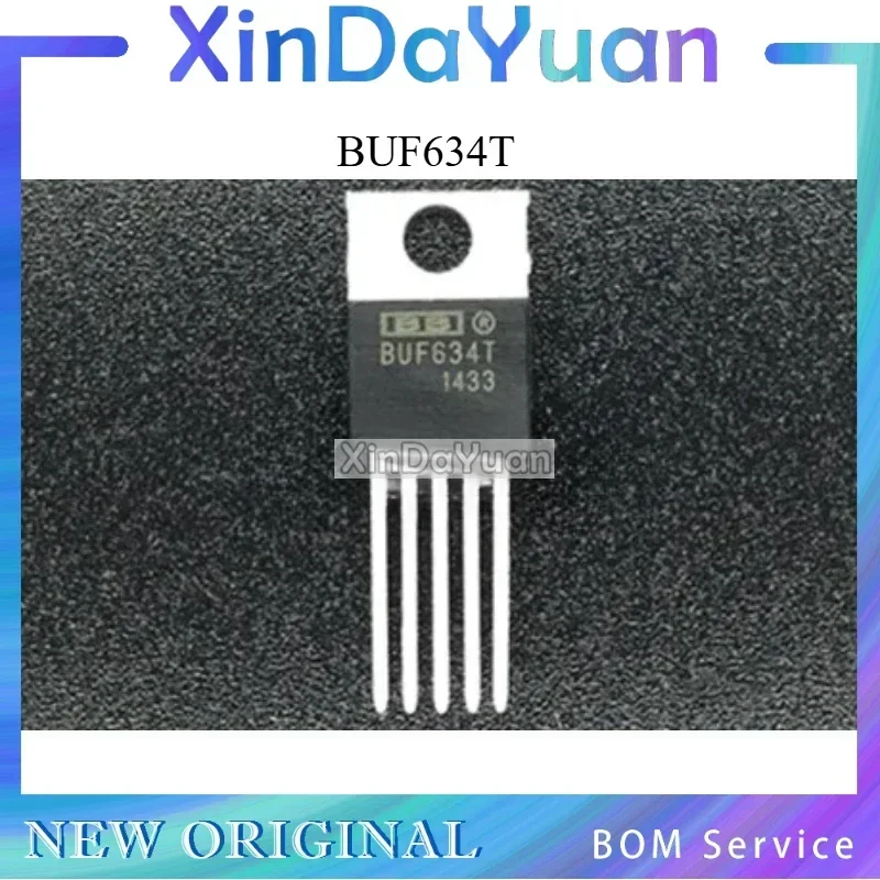 5 pcs BUF634T BUF634 TO220-5
5 pcs BUF634T BUF634 TO220-5
