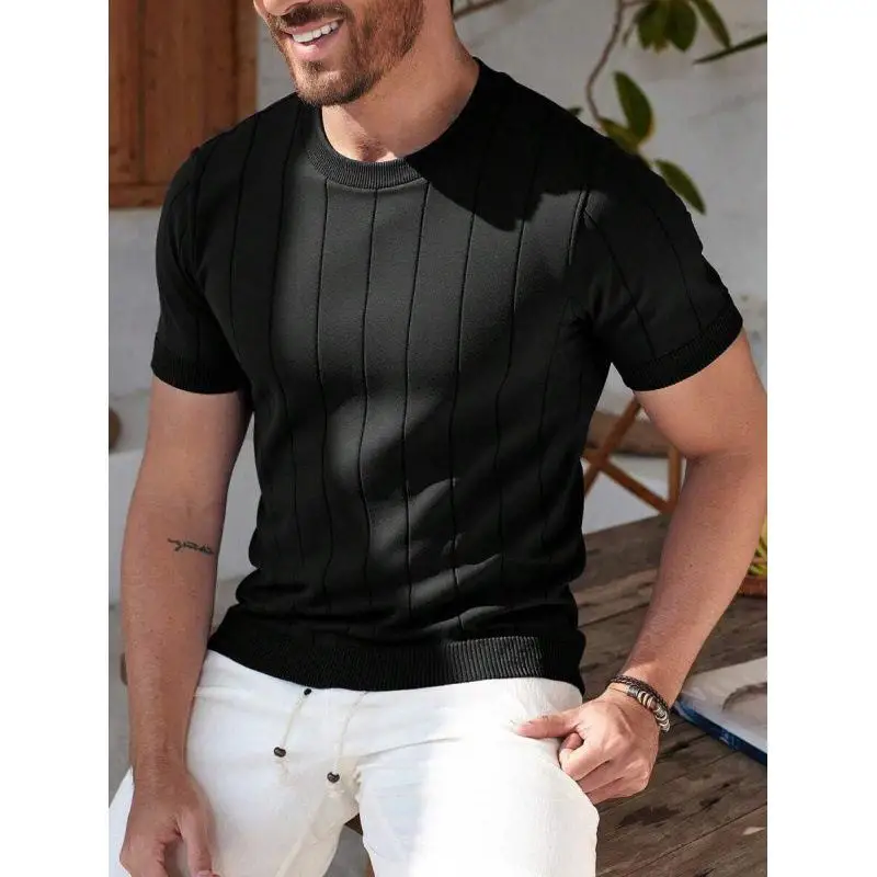 Men's Short Sleeve Knitted Shirt Batwing Fit Embroidered Design Fashionable Inner Wear for Winter Season Non-Shrinkable
Men's Short Sleeve Knitted Shirt Batwing Fit Embroidered Design Fashionable Inner Wear for Winter Season Non-Shrinkable