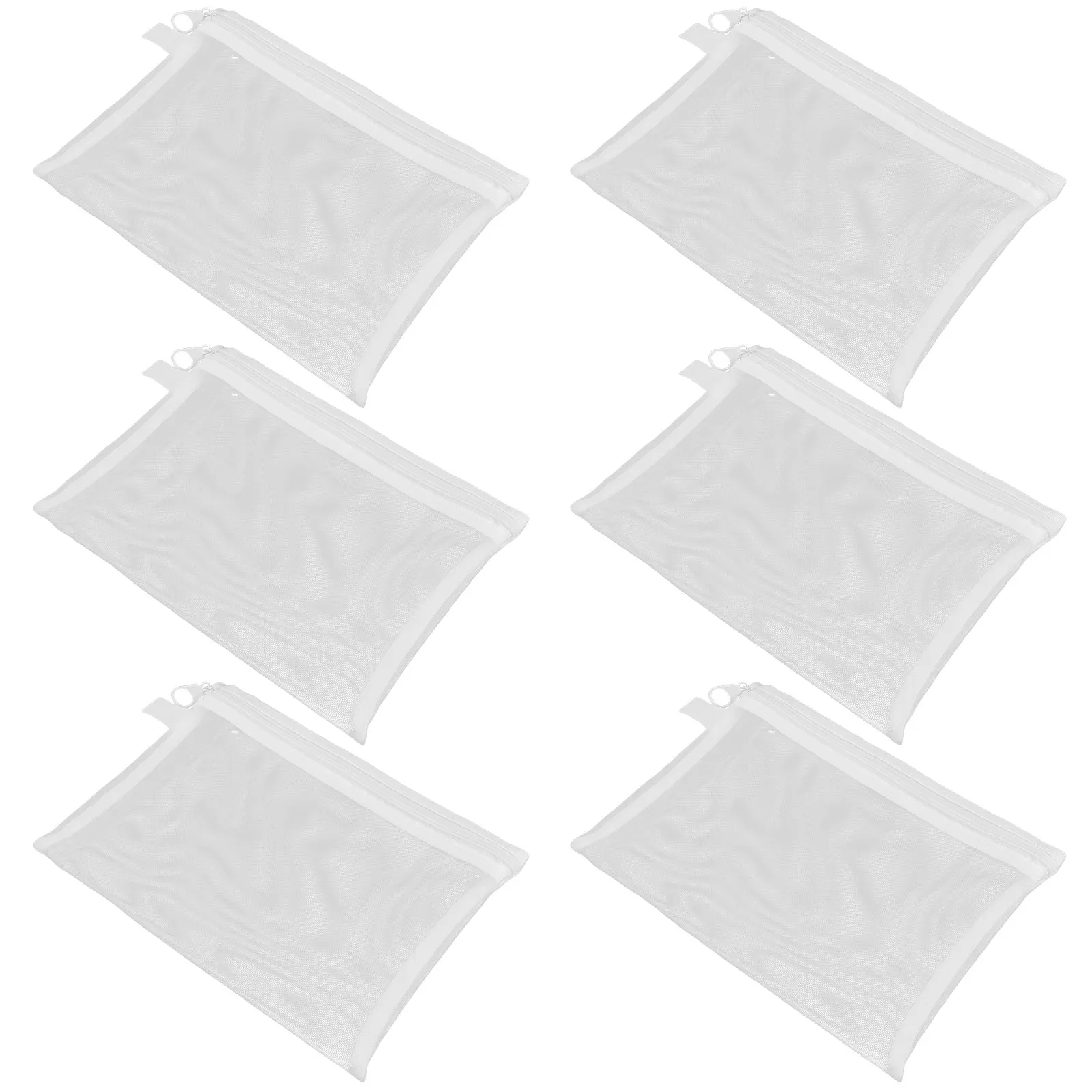 6Pcs Transparent Mesh Zipper Pouch Document Storage Bag Portable Foldable Lightweight for Teachers Students Board Games Paper
6Pcs Transparent Mesh Zipper Pouch Document Storage Bag Portable Foldable Lightweight for Teachers Students Board Games Paper