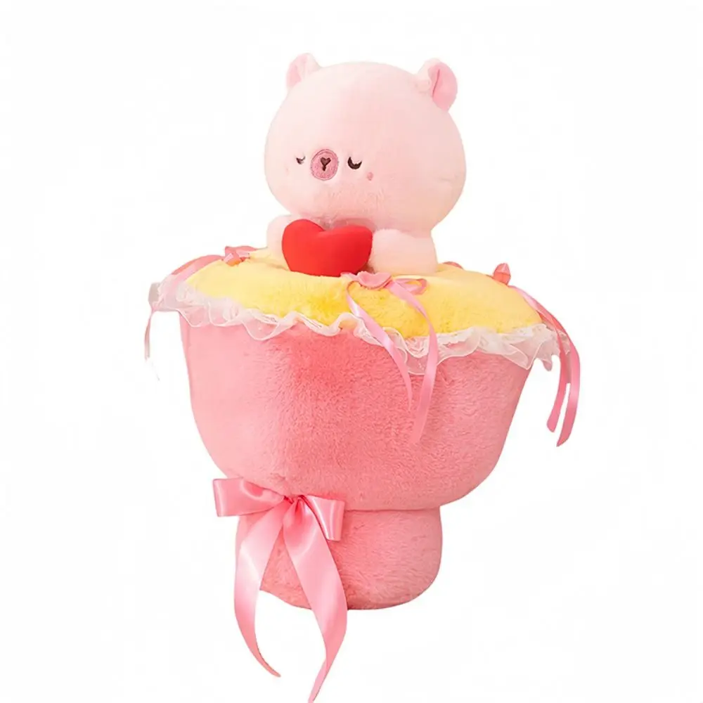 Cartoon Animal Capybara Plush Bouquet Cute Handmade Panda Bouquet Plush Toys 40cm Soft Animal Bridal Bouquet Graduation Gifts
Cartoon Animal Capybara Plush Bouquet Cute Handmade Panda Bouquet Plush Toys 40cm Soft Animal Bridal Bouquet Graduation Gifts
