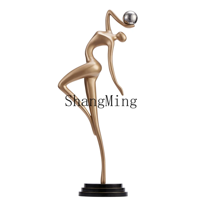 HJ living room entrance entrance slender decorative ornament slender TV cabinet next to floor abstract art figure sculpture
HJ living room entrance entrance slender decorative ornament slender TV cabinet next to floor abstract art figure sculpture