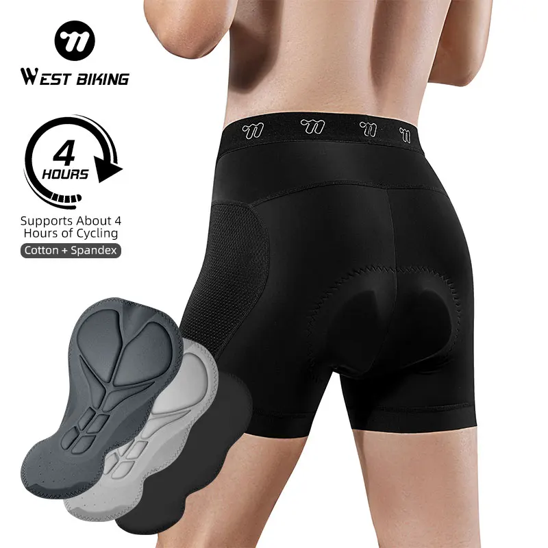 WEST BIKING Men's Cycling Briefs Shorts Bicycle Pants All Seasons Road MTB Bike 3D Padded Shockproof Shorts Bicycle Underwear
WEST BIKING Men's Cycling Briefs Shorts Bicycle Pants All Seasons Road MTB Bike 3D Padded Shockproof Shorts Bicycle Underwear