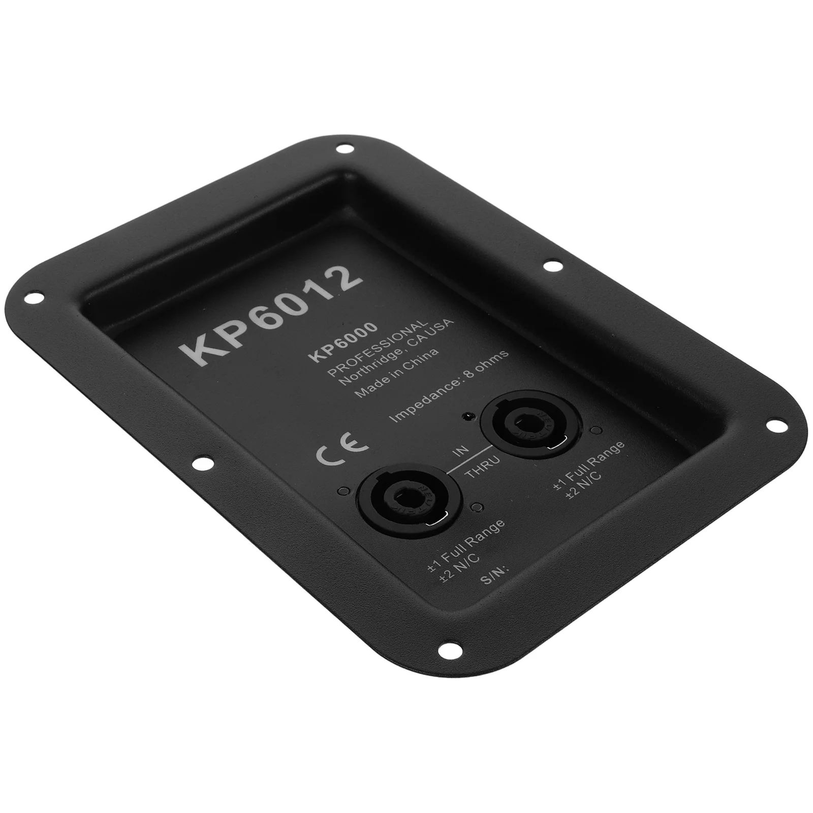 1 Iron Junction Box Heavy Duty Metal Loudspeaker Terminal Connector Wall Plate Audio Supplies Easy Install Detach
1 Iron Junction Box Heavy Duty Metal Loudspeaker Terminal Connector Wall Plate Audio Supplies Easy Install Detach