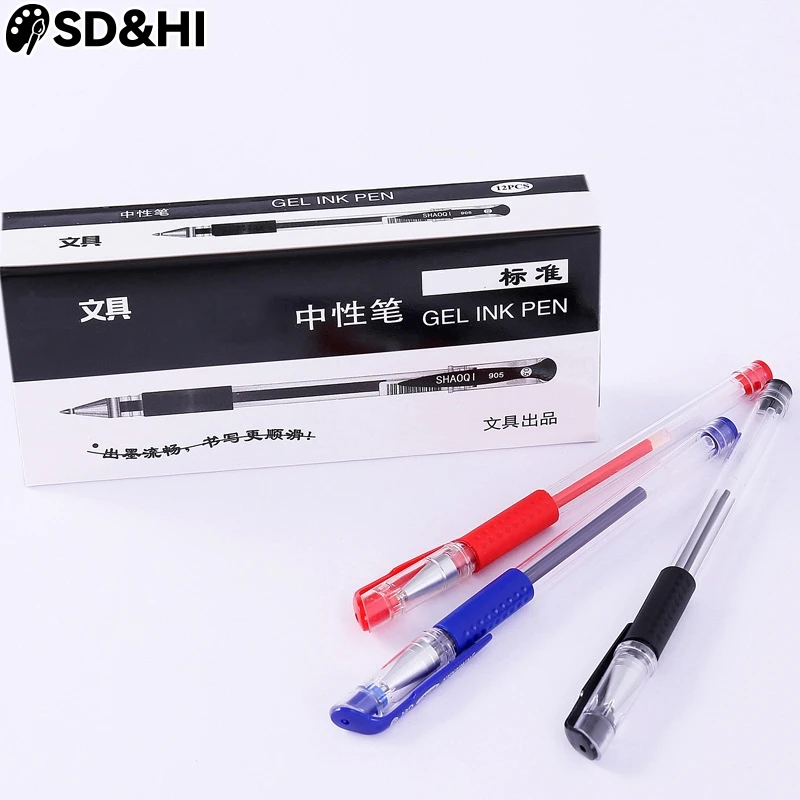 Gel Pens School Supplies Black Blue Red Ink Color 0.5mm Ballpoint Pen Kawaii Pen Writing Tool School Office Stationery Gifts
Gel Pens School Supplies Black Blue Red Ink Color 0.5mm Ballpoint Pen Kawaii Pen Writing Tool School Office Stationery Gifts
