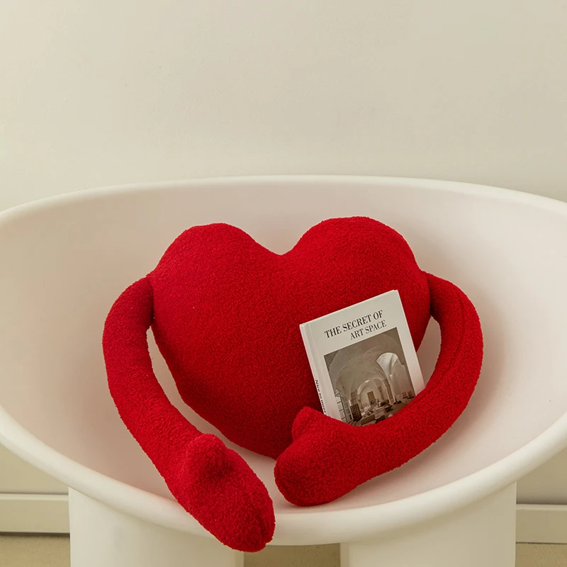 Bubble Kiss Love Heart Sofa Wool Pillow Kids Gift Office Back Cushion Fluffy Red Home Bedroom Decorative Creative Pillow 41×38cm
Bubble Kiss Love Heart Sofa Wool Pillow Kids Gift Office Back Cushion Fluffy Red Home Bedroom Decorative Creative Pillow 41×38cm