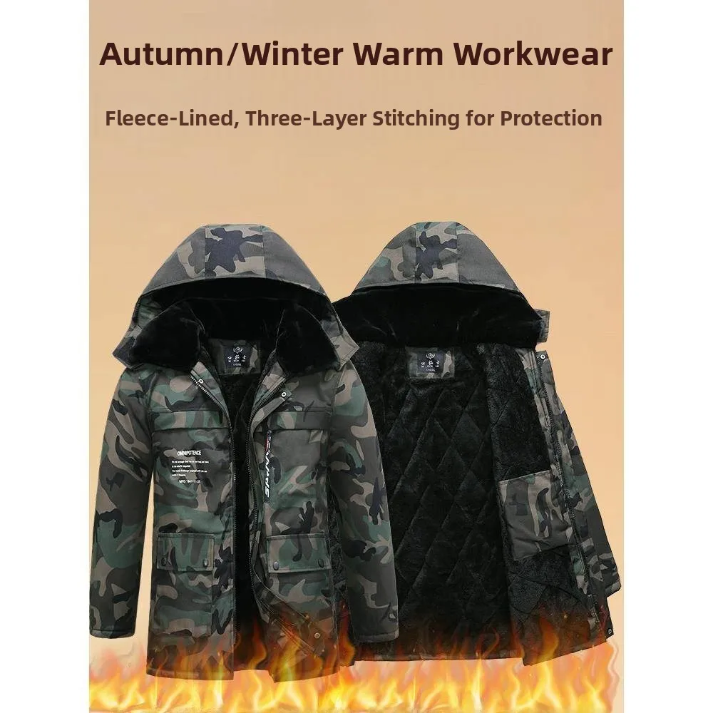 Утепленная зимняя хлопковая куртка для мужчин и женщин, водонепроницаемая, для работы в холодных условиях, для ремонта и строительных работ
Утепленная зимняя хлопковая куртка для мужчин и женщин, водонепроницаемая, для работы в холодных условиях, для ремонта и строительных работ