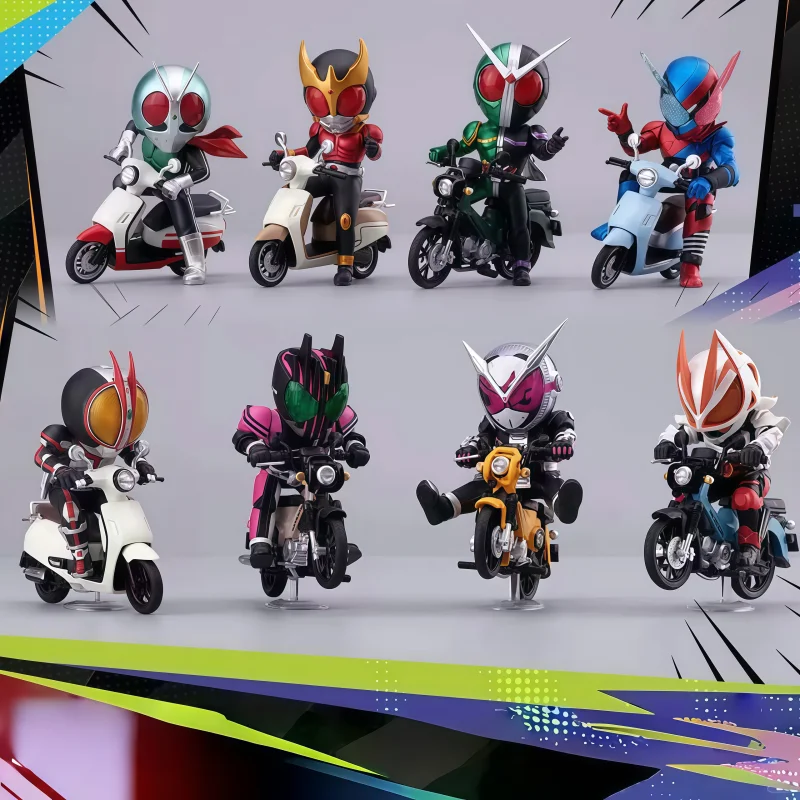Original Bandai Bnfigure Q Series Kamen Rider Motorcycle Blind Box Toys Desktop Ornament Anime Figure Model Boys Collection Gift
Original Bandai Bnfigure Q Series Kamen Rider Motorcycle Blind Box Toys Desktop Ornament Anime Figure Model Boys Collection Gift