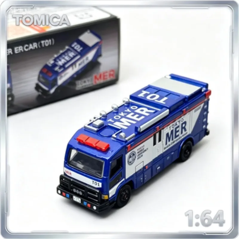 TOMICA 1:64 Мобильная машина скорой помощи, литая алюминиевая модель, коллекционный предмет декора для взрослых, праздничный подарок.
TOMICA 1:64 Мобильная машина скорой помощи, литая алюминиевая модель, коллекционный предмет декора для взрослых, праздничный подарок.