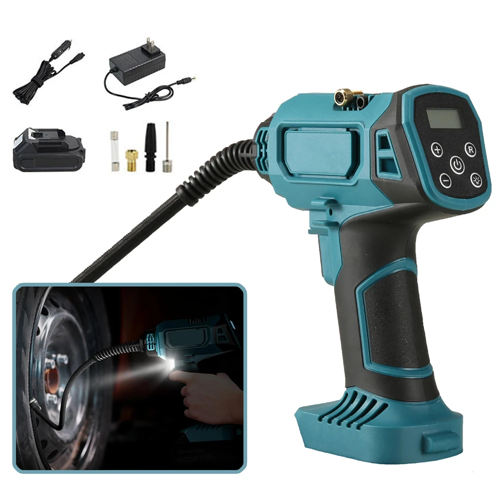 Cordless Inflatable Pump Digital Display Portable Wireless Tyre Air Inflator 12V Bicycle Car Motorcycle Cordless Air Compressor
Cordless Inflatable Pump Digital Display Portable Wireless Tyre Air Inflator 12V Bicycle Car Motorcycle Cordless Air Compressor
