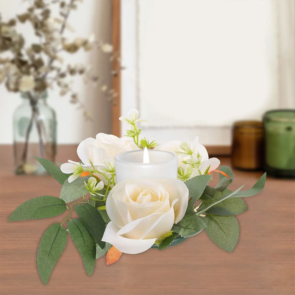 2Pcs Wreath for Pillars Artificial Rose Ring Elegant Floral Decorative Ring for Living Room Bedroom Door Wall
2Pcs Wreath for Pillars Artificial Rose Ring Elegant Floral Decorative Ring for Living Room Bedroom Door Wall