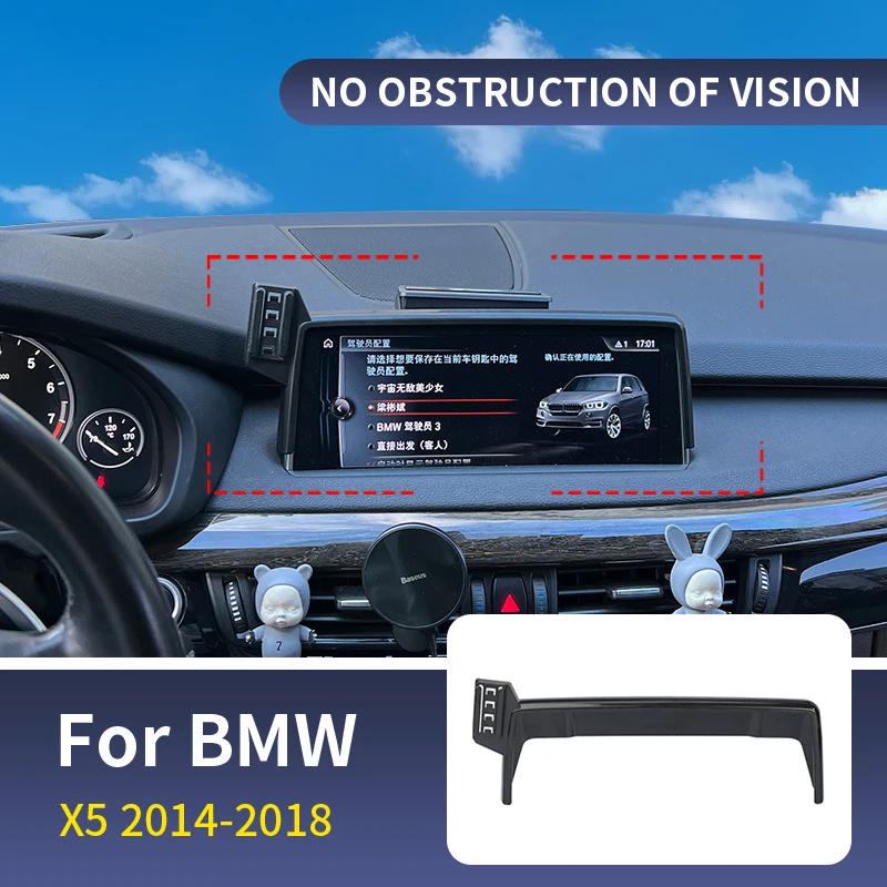 For BMW X5 F15 2014-2018 Car Phone Holder Screen Fixed Base Navigation Bracket Wireless Charging Car Accessories Fit 10.3-Inch
For BMW X5 F15 2014-2018 Car Phone Holder Screen Fixed Base Navigation Bracket Wireless Charging Car Accessories Fit 10.3-Inch