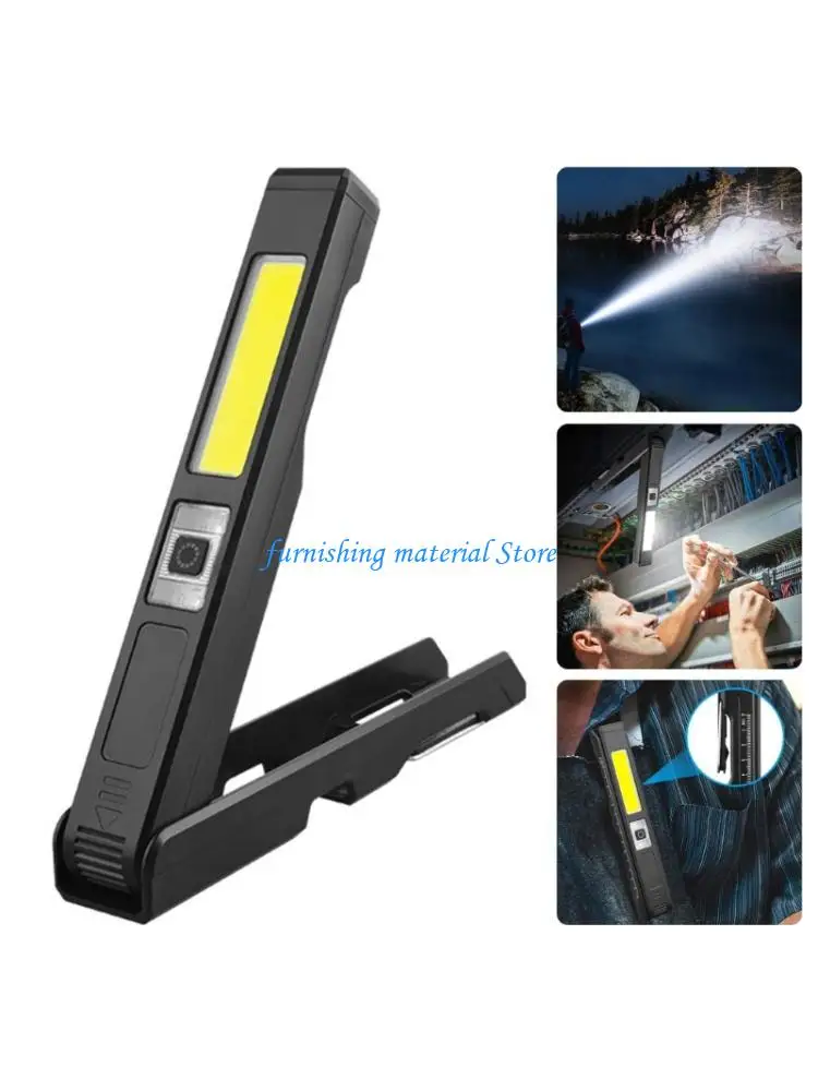 Y5GD Folding LED Flashlight Waterproof Portable Pocket Lamp Work Light
Y5GD Folding LED Flashlight Waterproof Portable Pocket Lamp Work Light
