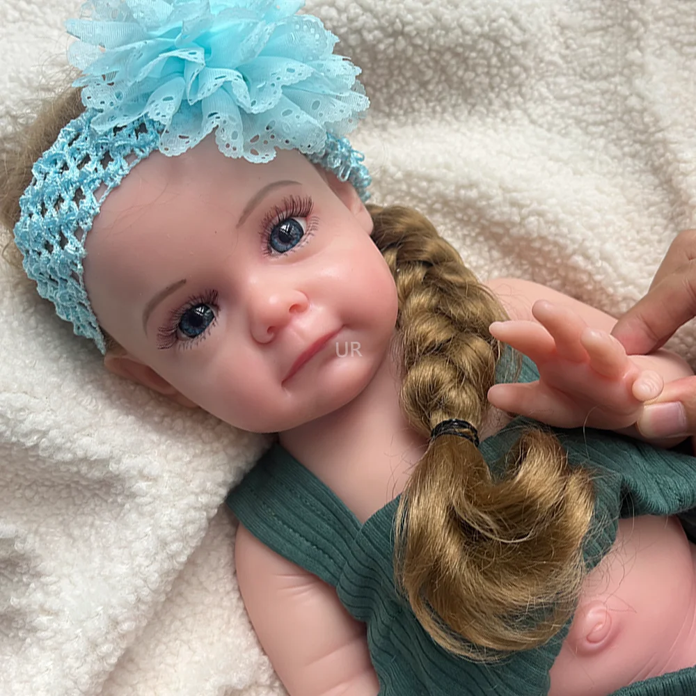 Kids Christmas Gift 50CM 20" Stretchy Soft Silicone Reborn Baby Doll Blank Unpainted or Painted Lifelike Newborn Girl
Kids Christmas Gift 50CM 20" Stretchy Soft Silicone Reborn Baby Doll Blank Unpainted or Painted Lifelike Newborn Girl