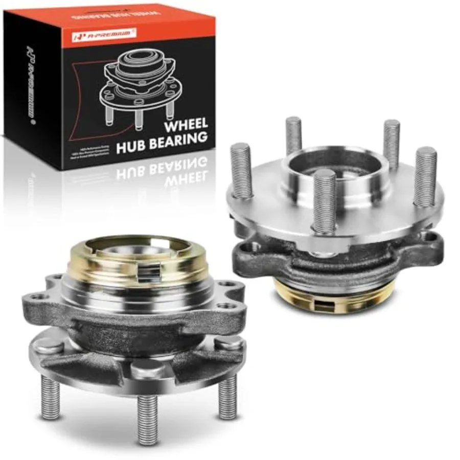 2 x Front Wheel Bearing and Hub Assembly with 5-Lug Compatible with Nissan Murano 2003-2007 Quest 2004-2009
2 x Front Wheel Bearing and Hub Assembly with 5-Lug Compatible with Nissan Murano 2003-2007 Quest 2004-2009