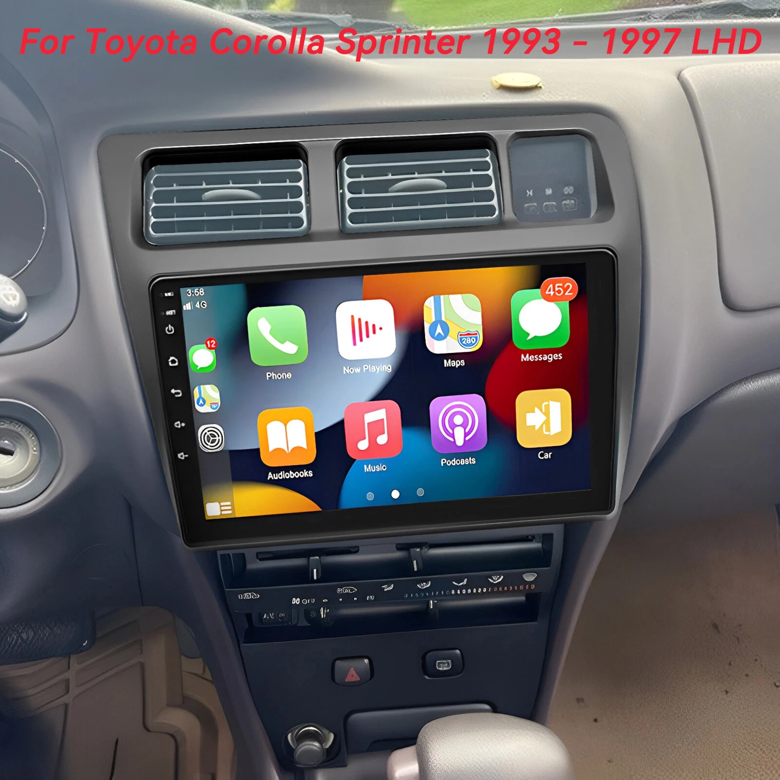 Android 16 Carplay Auto For Toyota Corolla Sprinter 1993 1994 1995 - 1997 LHD Car Stereo Radio Player Multimedia GPS Navigation
Android 16 Carplay Auto For Toyota Corolla Sprinter 1993 1994 1995 - 1997 LHD Car Stereo Radio Player Multimedia GPS Navigation
