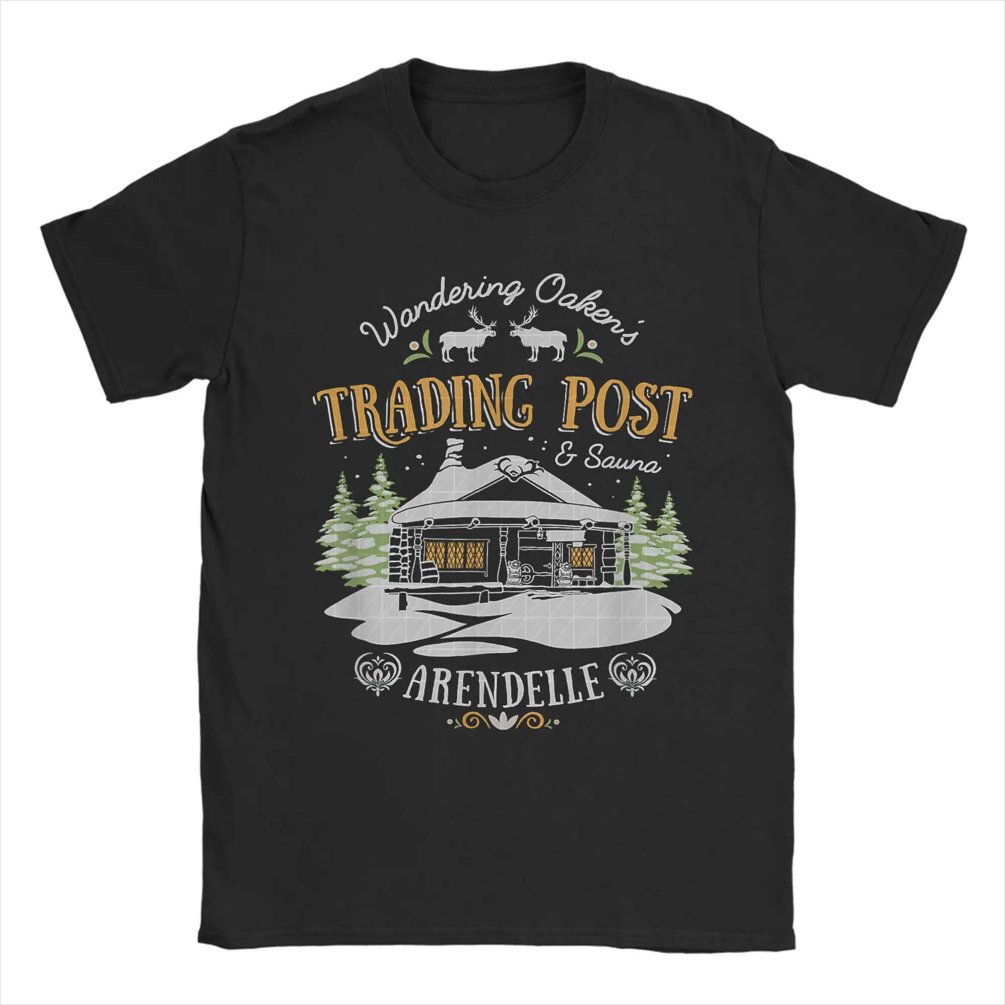 Men's Frozen Wandering Oaken's Trading Post Arendelle T Shirts Cotton Clothing Novelty Short Sleeve O Neck Tees New T-Shirts
Men's Frozen Wandering Oaken's Trading Post Arendelle T Shirts Cotton Clothing Novelty Short Sleeve O Neck Tees New T-Shirts