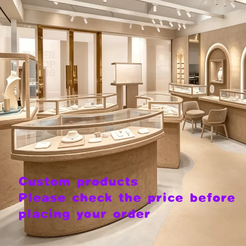 custom.Customized Led Lighting Glass Jewellery Display Cabinet Round Stainless Steel Shop Counter Design Luxury Jewelry Showcase
custom.Customized Led Lighting Glass Jewellery Display Cabinet Round Stainless Steel Shop Counter Design Luxury Jewelry Showcase