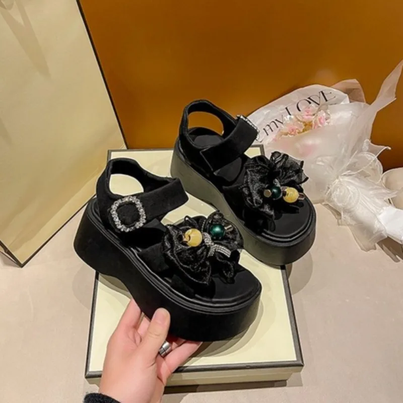 Platform Sandals Women Summer Super High Heels Wedge Shoes for Women
Platform Sandals Women Summer Super High Heels Wedge Shoes for Women
