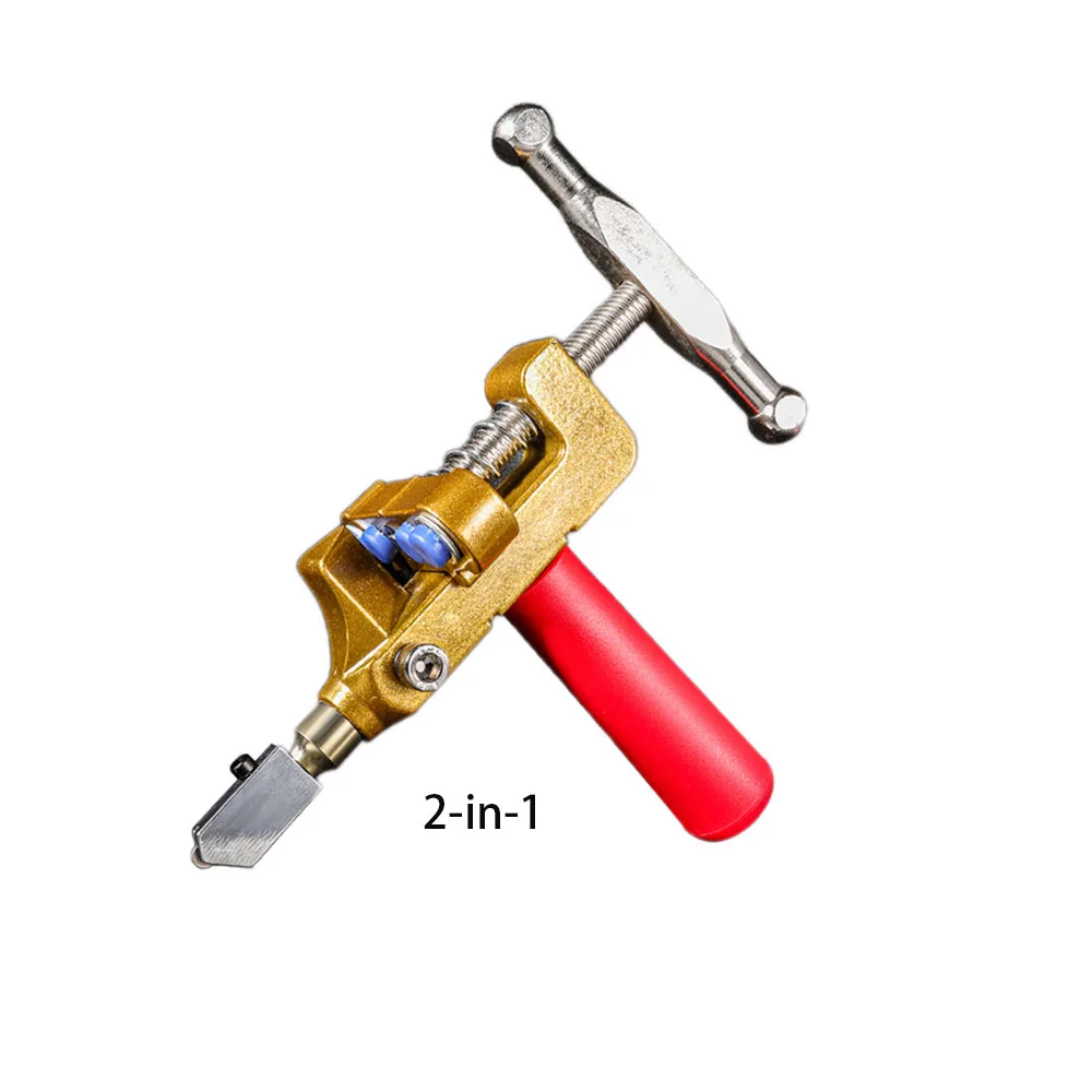 2-in-1 Ceramic Cutter, Glass Tile Breaking Knife, Diamond Roller Cutter, Opener, Handheld Cutting Tool Accessories
2-in-1 Ceramic Cutter, Glass Tile Breaking Knife, Diamond Roller Cutter, Opener, Handheld Cutting Tool Accessories