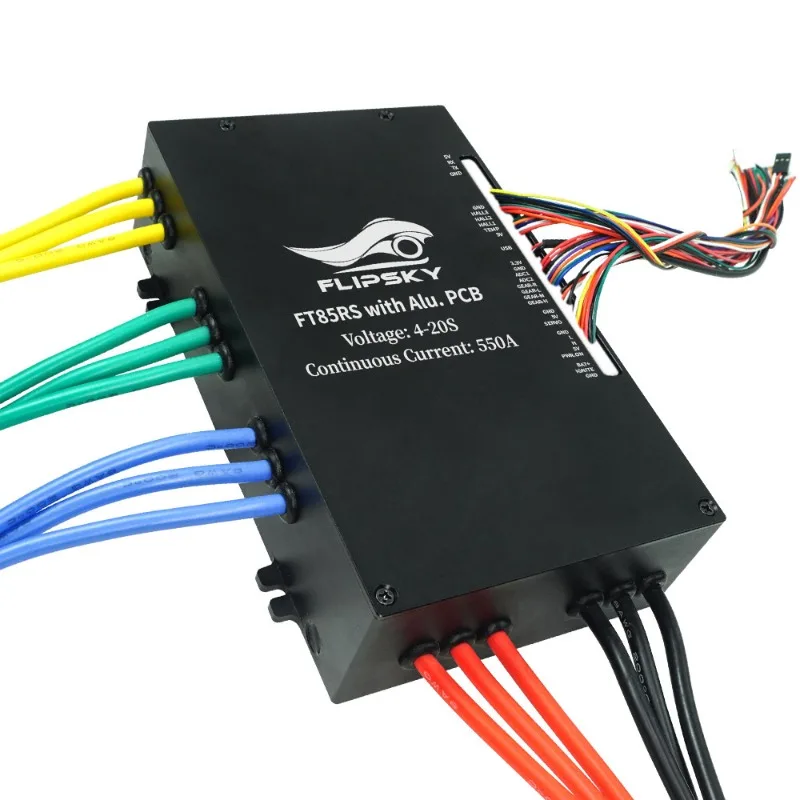 FT85RS high current 550A water-cooled ESC integrated switch surfboard electric boat boat
FT85RS high current 550A water-cooled ESC integrated switch surfboard electric boat boat