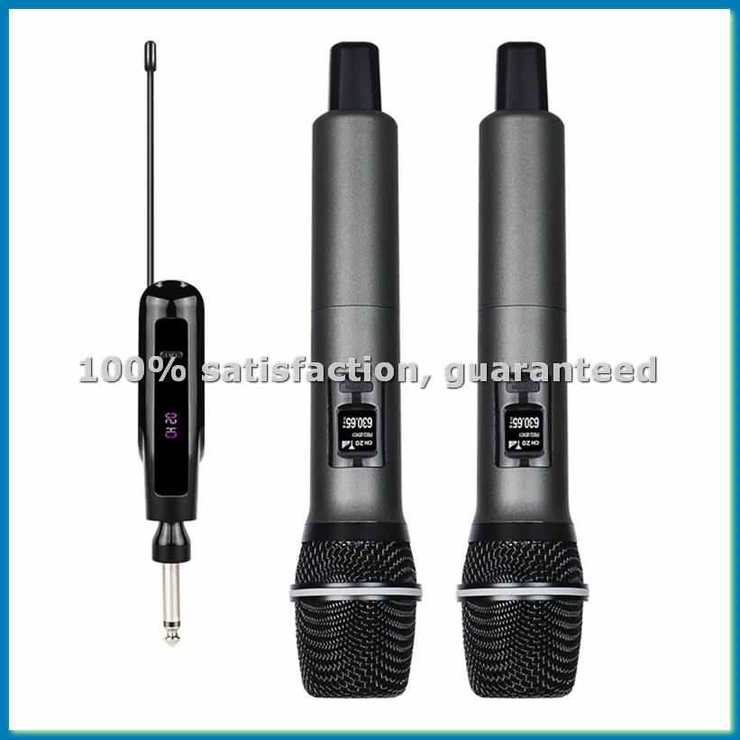Wireless Microphones, Handheld Dynamic Mic U-Band Microphone for Singing,Show , Meeting-A69M
Wireless Microphones, Handheld Dynamic Mic U-Band Microphone for Singing,Show , Meeting-A69M