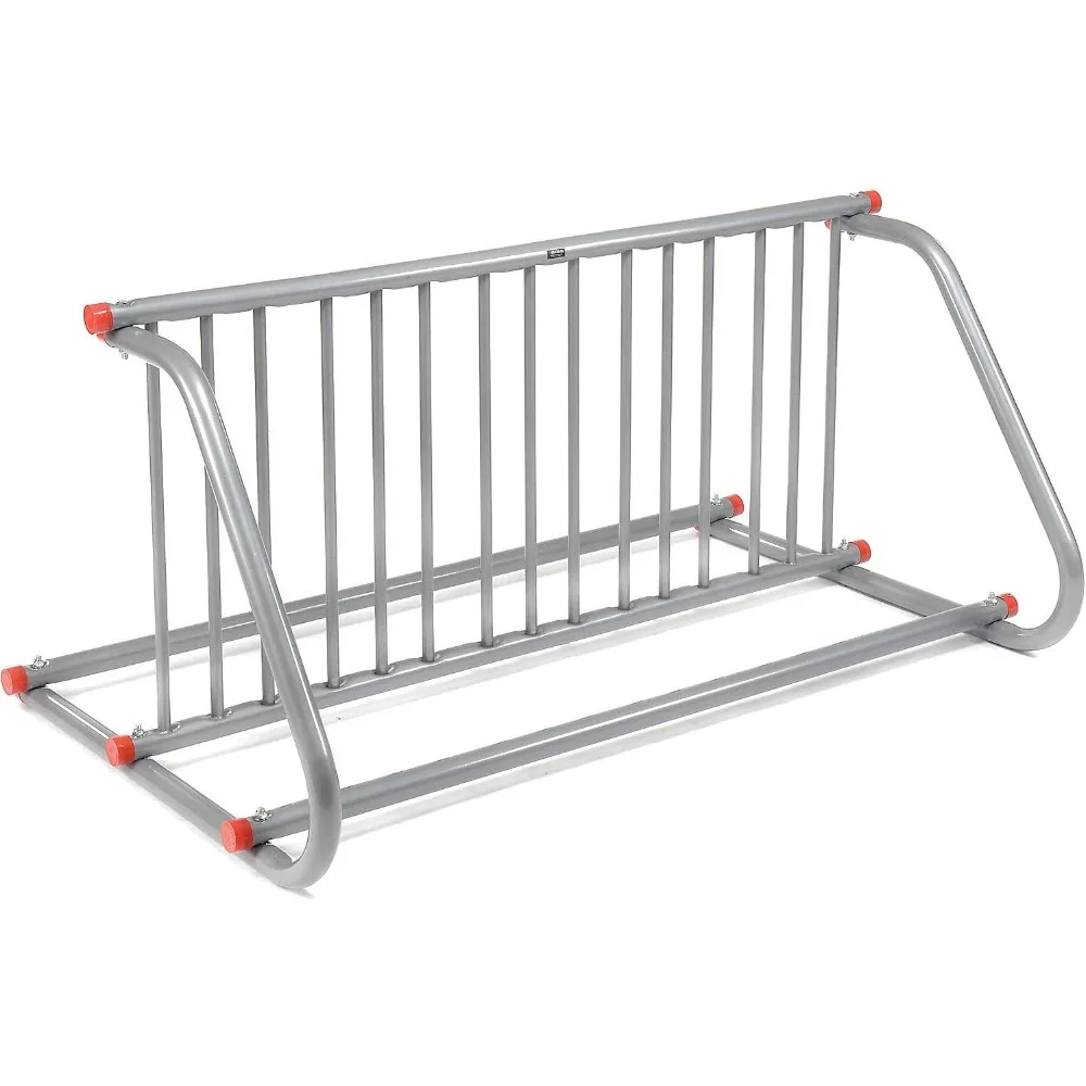 Commercial Grade Double-Sided 10-Bike Capacity Steel Bike Rack, Powder Coated, Gray, Suitable for Streets
Commercial Grade Double-Sided 10-Bike Capacity Steel Bike Rack, Powder Coated, Gray, Suitable for Streets