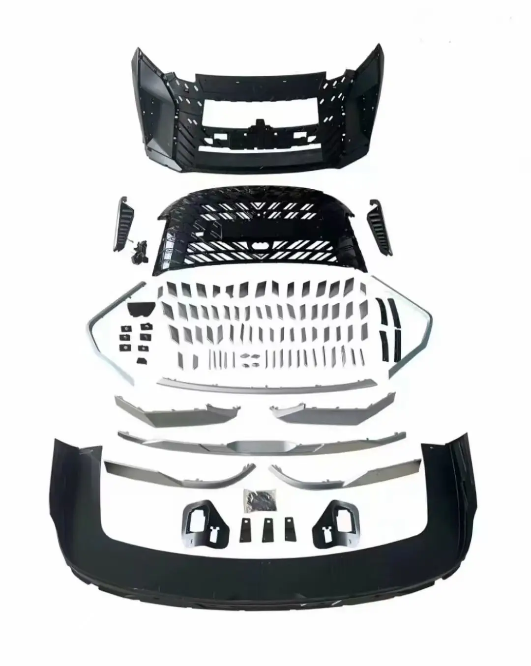 Обновленный комплект кузова Genesis Denza-D9 2022-2025 Высококачественная внешняя часть автомобиля с новым передним и задним бампером и спортивной решеткой
Обновленный комплект кузова Genesis Denza-D9 2022-2025 Высококачественная внешняя часть автомобиля с новым передним и задним бампером и спортивной решеткой